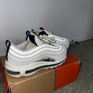 Nike Air Max 97 White and Black Sneakers. Women’s Size 7